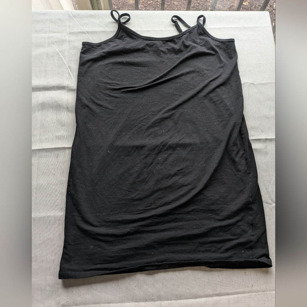 torrid Black Scoop Neck Mini Tank Dress